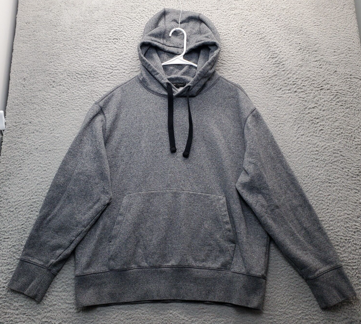 Pull Col V Homme Banana Republic – Laine Mérinos Extra Fine, Gris Foncé, Taille L