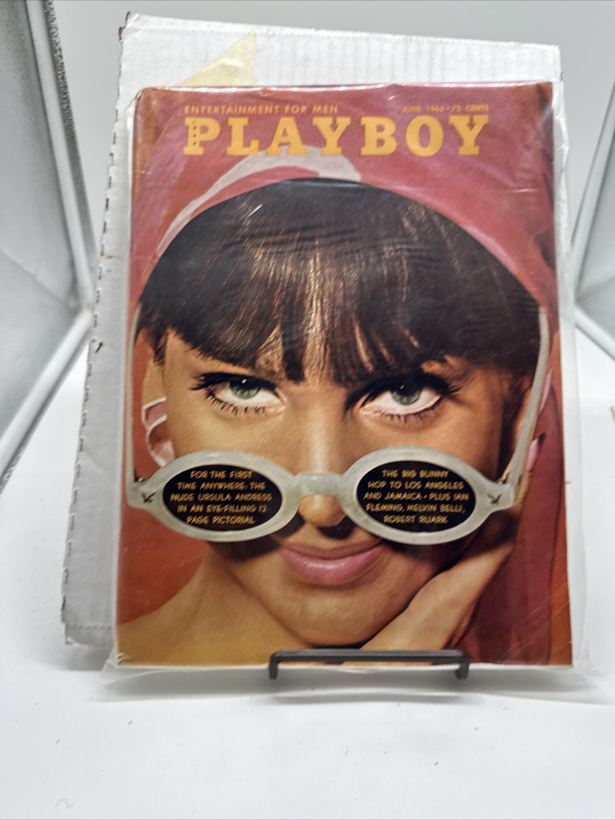Playboy Magazine June 1965 Vintage Ursula Andress, Hedy Scott & Vargas