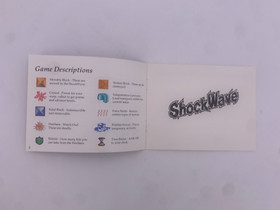 Shockwave (Nintendo Entertainment System, NES, 1990) With Manual