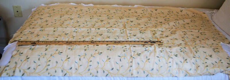 Kravet Basics  Green Leaf  Emroidery Fabric 1.5 Yardsj
