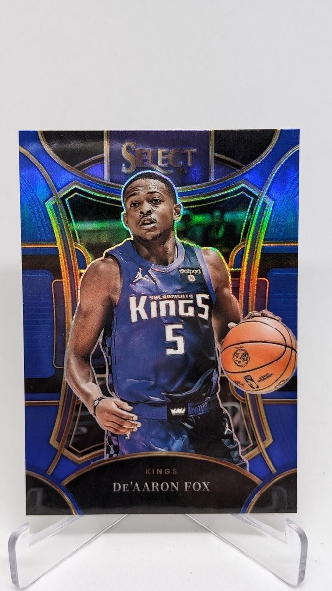 De'Aaron Fox 2023-24 Panini Select Basketball Blue Prizm De'Aaron Fox 2023-24 Panini Select Basketball Blue Prizm