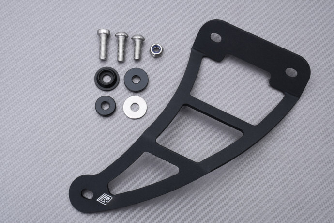 Pattes de fixation pot échappement Honda CB500X usiné CNC 13-16