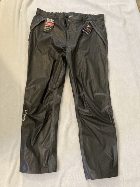 Titanium Black Stretch Pants Mens Size 