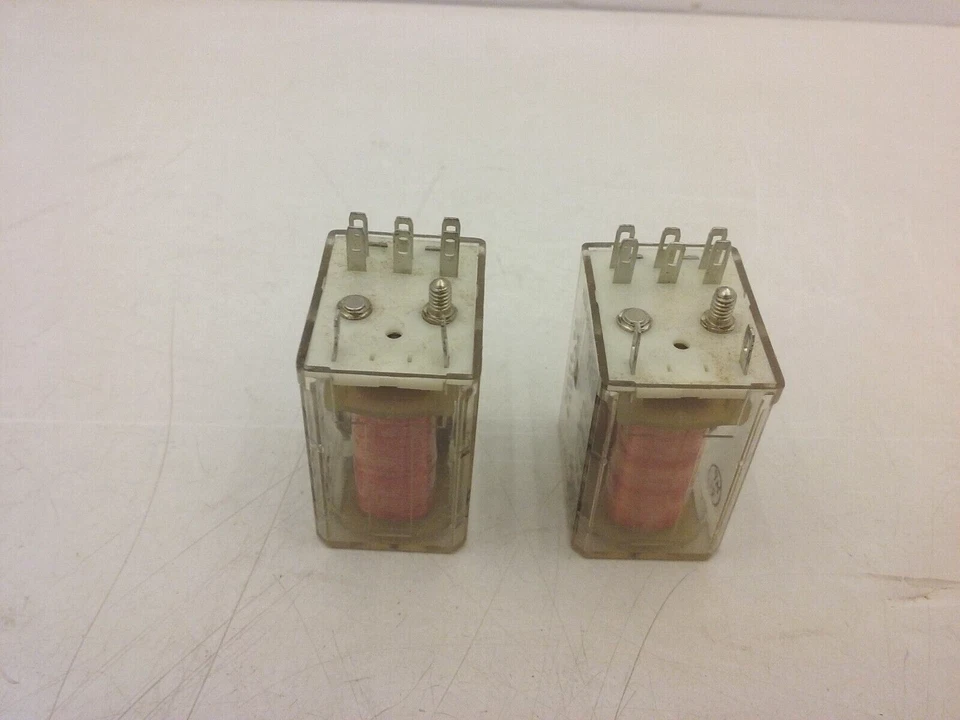 AMF POTTER & BRUMFIELD R10-E1-L2-V185 RELAY 12VDC DPDT (LOT OF 2) NNB - Image 3 of 4