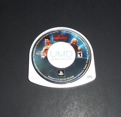 TNA Wrestling Impact! Cross The Line Sur Sony PSP - Jeu D'occasion