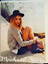 MICHAEL STARS  FINE FASHIONS ORIG VTG 2014 ADVERTISEMENT