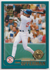 2001 Topps HTA #102 Jose Offerman Boston Red Sox