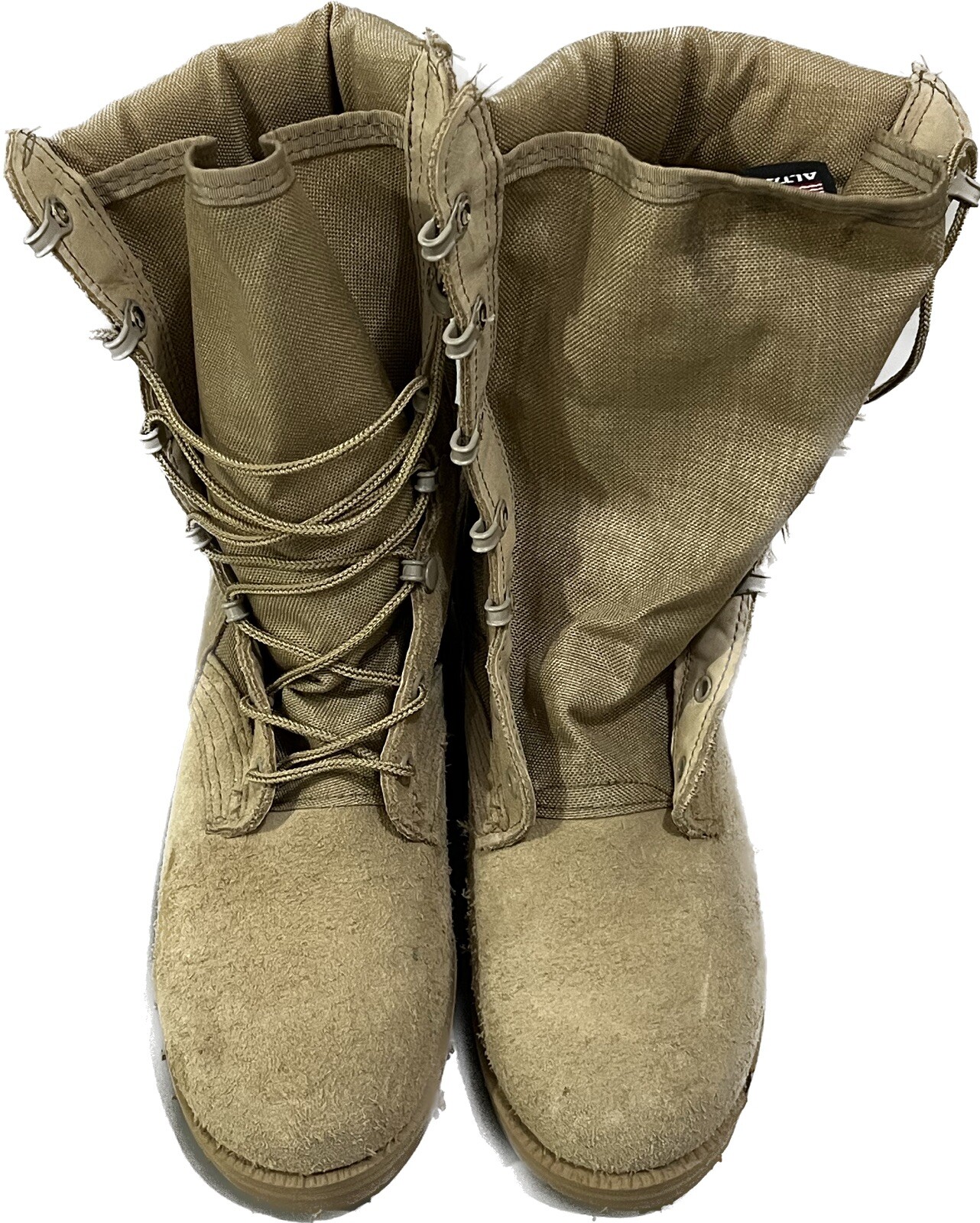 Altama Hot Weather Desert Tan Combat Boots Size Men’s… Gem