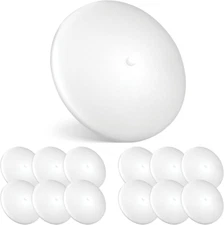 PARMIDA (12 Pack) LED RV Dome Ceiling Lights 5CCT, On/Off Switch, Dimmable, Surf