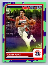 2023-24 Hoops Haunted Hoops #277 Jordan Poole Slime Parallel NBA Wizards