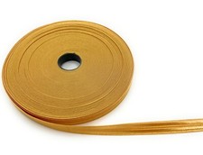 Rank braid 12 mm wide gold cellophane braid R129
