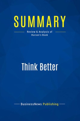 Businessnews Publishing | Summary: Think Better | Taschenbuch | Englisch (2016)