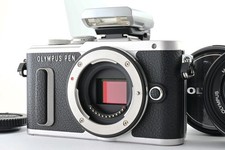 Olympus PEN E-PL8 Double Zoom Kit MFT Tested Near Mint From Japan 6552
