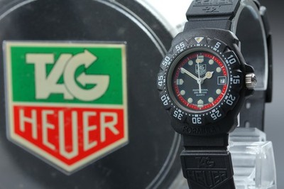 [Near MINT w/ Case Card] TAG Heuer Formula 1 383.508 30mm Black Dial Herrenuhr