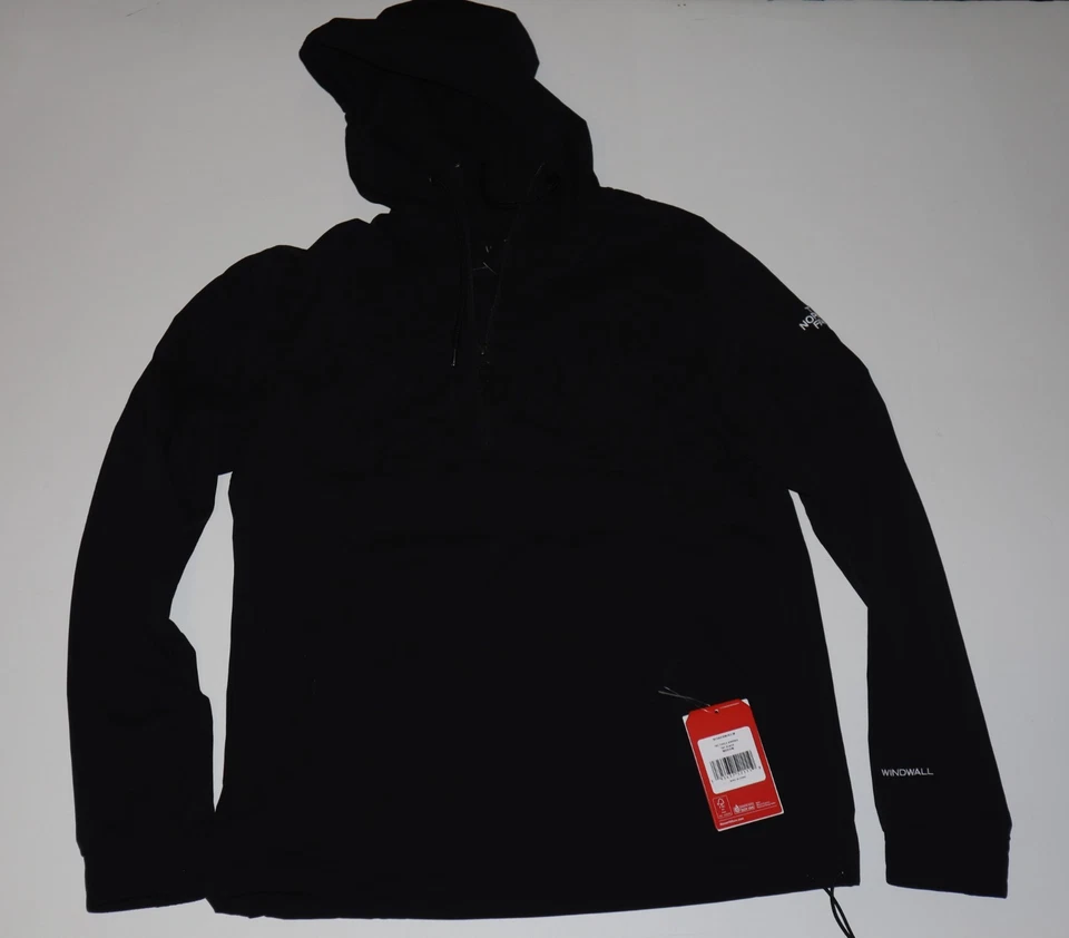 Cortavientos The North Face Anorak Windwall negra para hombre talla M Foto 3 de 4