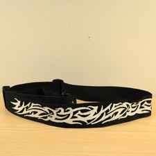 LM Tribal Woven Leather Ends Art Guitar Strap