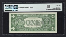 United States-Silver Certificate 1 Dollar 1957 Fr#1619 (EA Block) UNC Grade 64