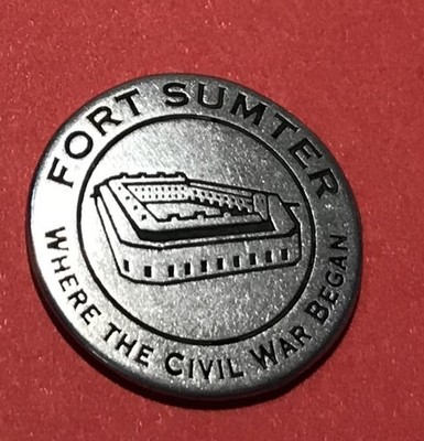 ''New Listing!'' Fort Sumter Collectible Token