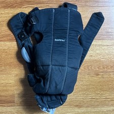 Baby Bjorn Carrier Black Adjustable Straps Comfortable Newborn Babies Parents