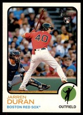 2022 Topps Heritage #211 Jarren Duran Team Name Color Swap Variation