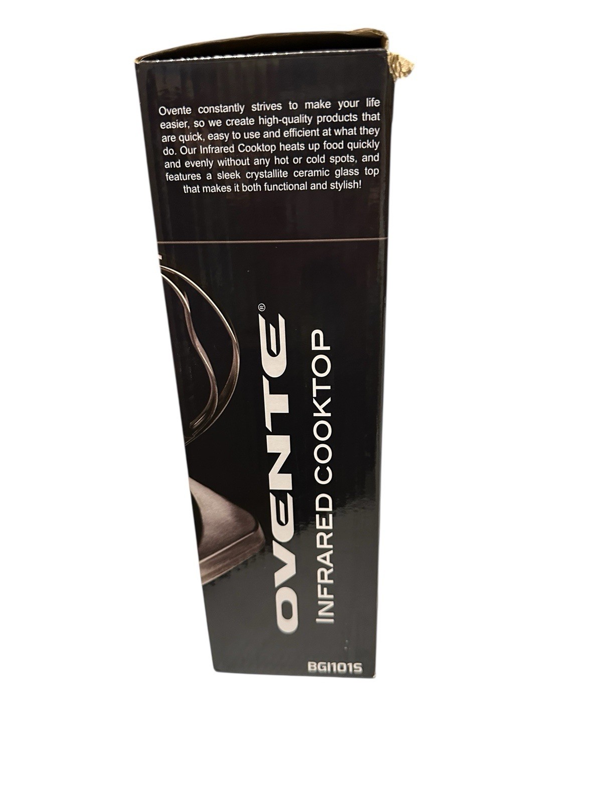 OVENTE Electric Countertop Single Burner 7” Cooktop-Campers, Travelers