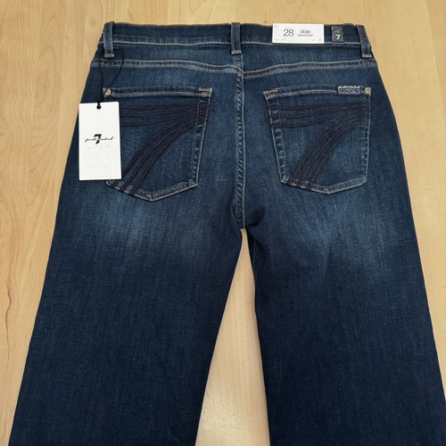 7 For All Mankind Ladies XRT Moreno Dojo Flare Jeans 28 NWT - Picture 6 of 13
