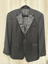 Men  s Caravelli Tuxedo Coat Black Size 44S