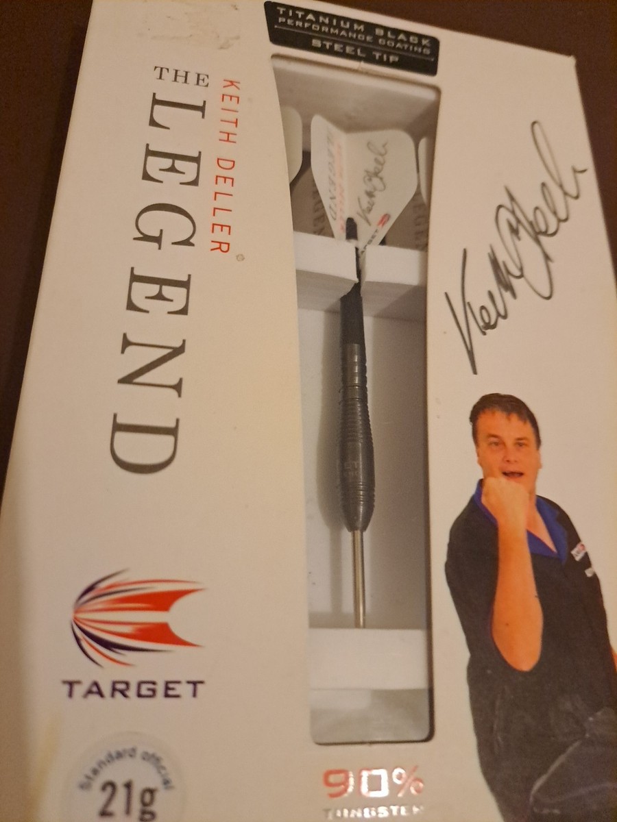 KEITH DELLER THE LEGEND 18g ダーツ TARGET Buy Target Darts Pro Player Keith Deller Black Titanium