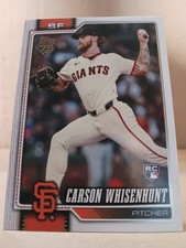 2026 Topps Series 1 Baseball Carson Whisenhunt # 184 RC