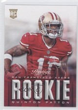 2013 Panini Prestige Rookie Quinton Patton #275 0e1