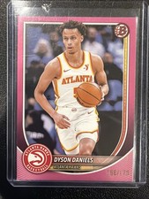 2025-26 Bowman Dyson Daniels University Pink  #166 Atlanta Hawks  /175