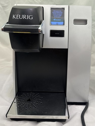 Keurig K150 Single Cup Commercial Brewing System Coffee Maker Tested Works