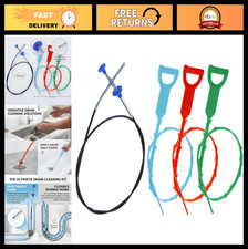 Flexible Drain Snake Hair Clog Remover Tool - 23" 79" for Easy Unclogging