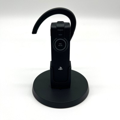 Sony Playstation 3 PS3 Wireless Bluetooth Earpiece Headset With Dock CECHYA-0075