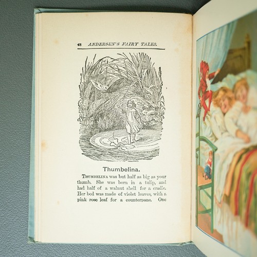 1890 ANDERSEN FAIRY TALES ELF GOBLIN OCCULT FOLKLORE MYTH VICTORIAN ANTIQUE BOOK - Picture 12 of 24