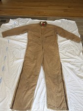 Vintage Big Ben Insulated Coveralls Mens L Regular Brown Heavy Canvas Insulated