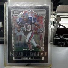 Topps 2007 DPP Rookie Patrick Willis #105 Ole Miss Rebels NCAA Football Card