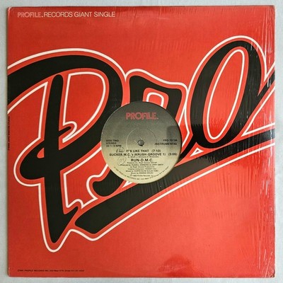 1983 - RUN-D.M.C. - IT'S LIKE THAT / SUCKER M.C.'S - PROFILE RECORDS OG PRESSING