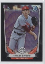 2014 Bowman Draft Chrome Black Wave Refractor Taylor Sparks #CDP55 7w7