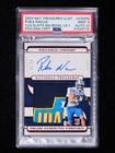 Puka Nacua 23 National Treasures CLG Silhouettes Auto Patch RC Bowl Logo 1 PSA 9