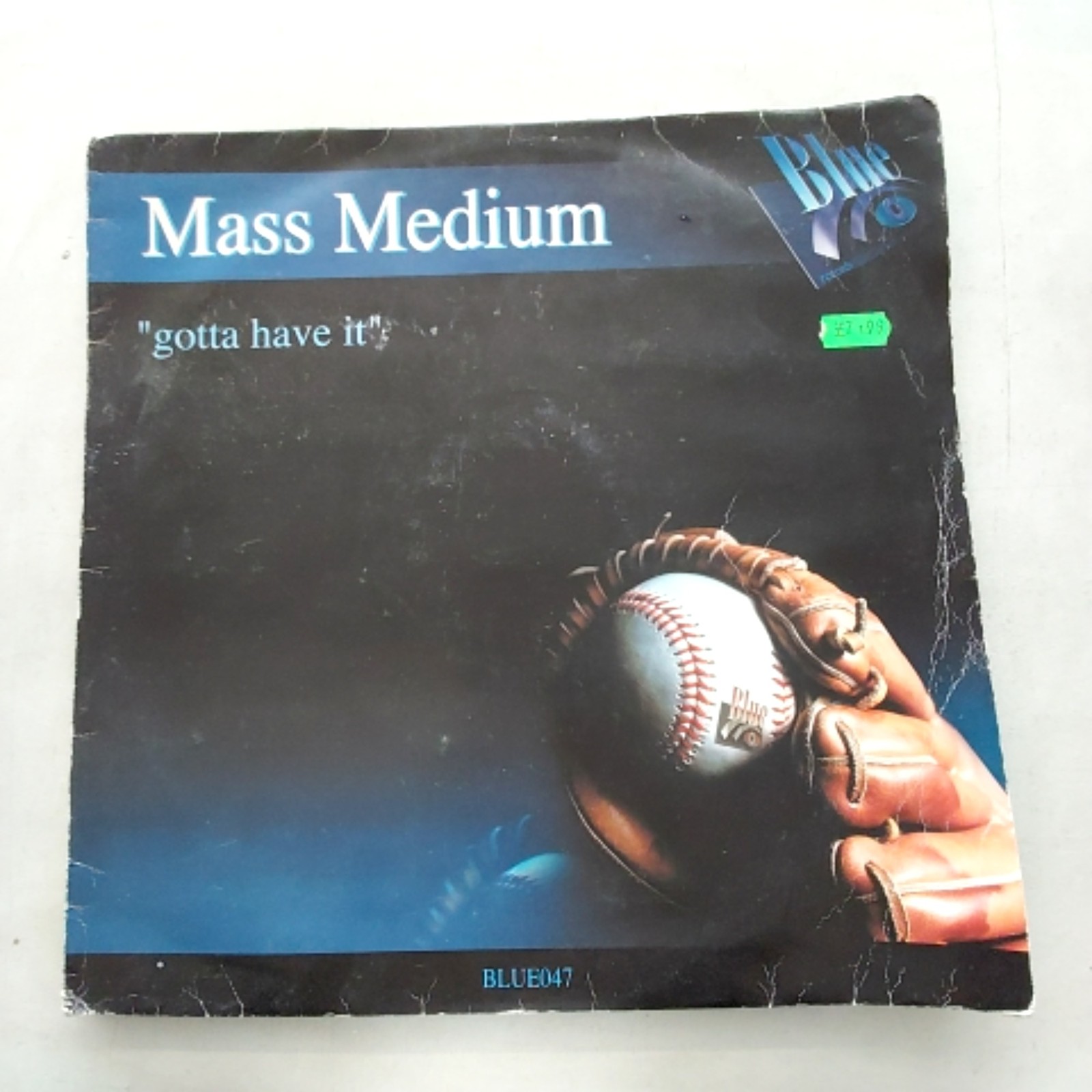 Mass Medium Gotta Have It Blue Records Trance Vinyl Single 12 Inch