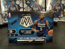 2023-24 Panini Mosaic Basketball Blaster Box - Look for Wemby RCs !