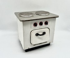 Alter elekt. Kinderherd - Puppenstubenherd - W&K - Wagner - 50/60er - Wei&szlig;