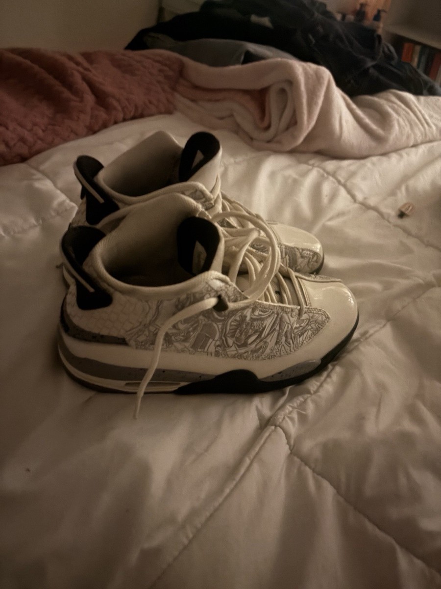 Air Jordans Dub Zero ”White Cement” View 3