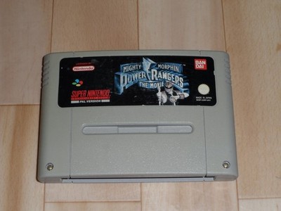 SNES Spiel Mighty Morphin Power Rangers