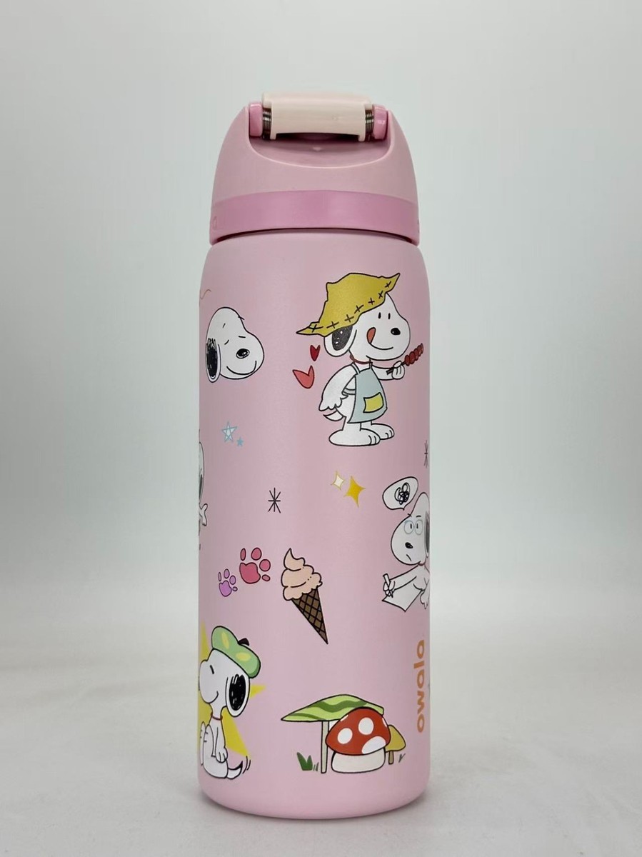 すぬーぴー様 Owala Snoopy/KT stainless steel insulated water bottle flip lock