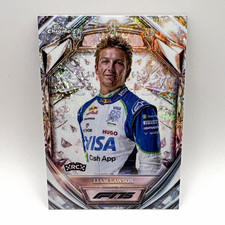 2025 Topps Chrome F1 Liam Lawson RC Diamond 75th Anniversary #D75-11