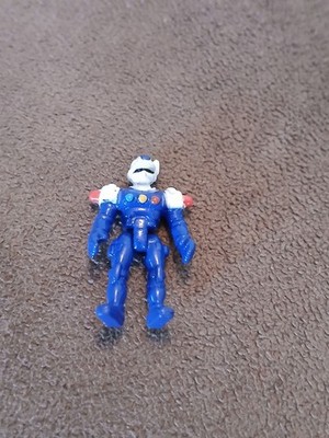 Power Rangers Turbo Megazord Playset Blue Centurion Figure 1997 BANDAI Pilot
