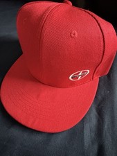 Toyota Scion Red Baseball Cap Hat White & Black Logo Snapback Adjustable New