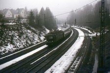 Originaldia 118 030, Steinbach am Wald, 10.02.1977